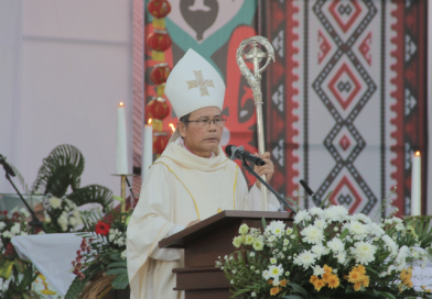 Misa Pembukaan Jambore Sekami, Uskup Samuel: Jadilah Bintang Kecil Pembawa Damai