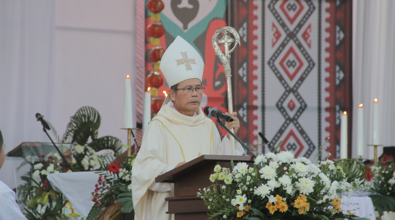 Misa Pembukaan Jambore Sekami, Uskup Samuel: Jadilah Bintang Kecil Pembawa Damai