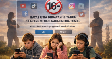 Ilustrasi media sosial
