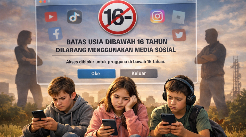 Ilustrasi media sosial